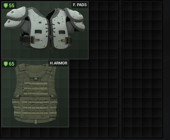 Football Pads and Heavy Armor